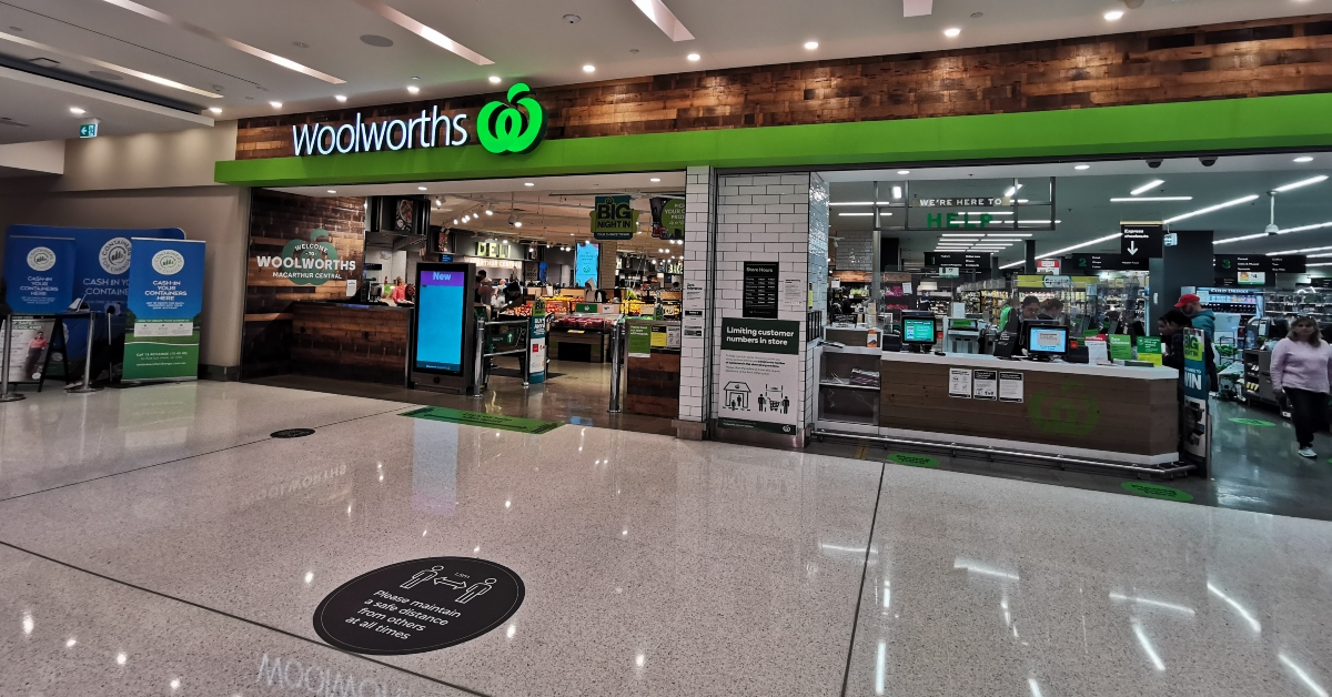 woolworths groceries supermarket