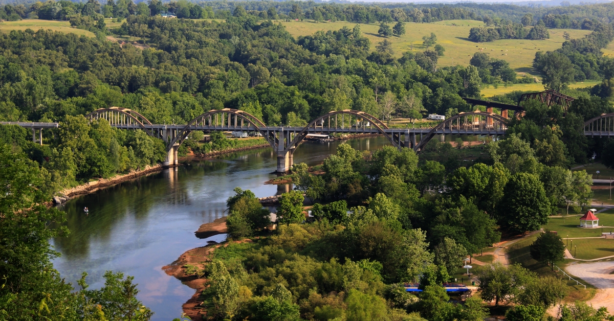 Rainbow Bridge Cotter Arkansas