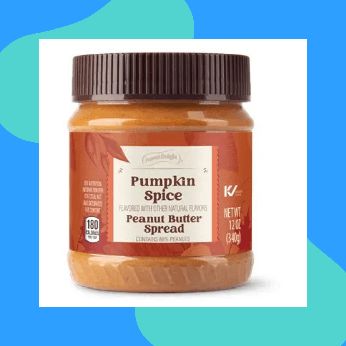 Pumpkin spice peanut butter
