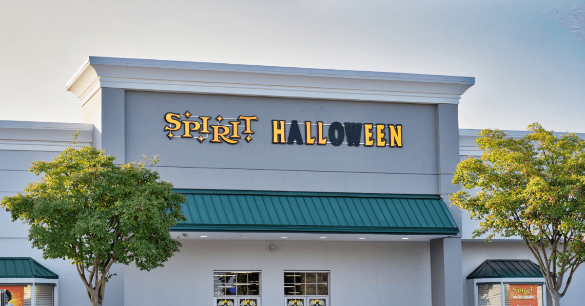 Spirit Halloween exterior