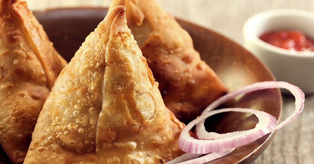 homemade samosas