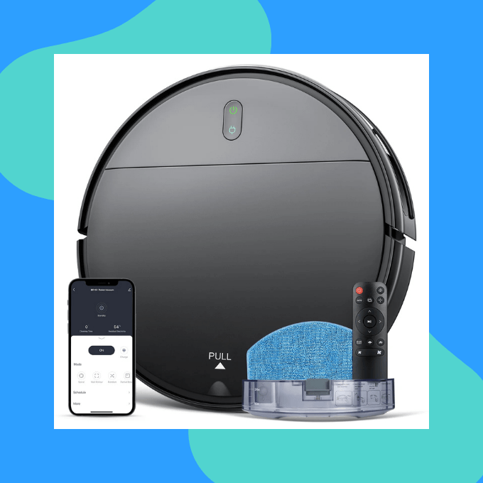 Robot vacuum mop combo 