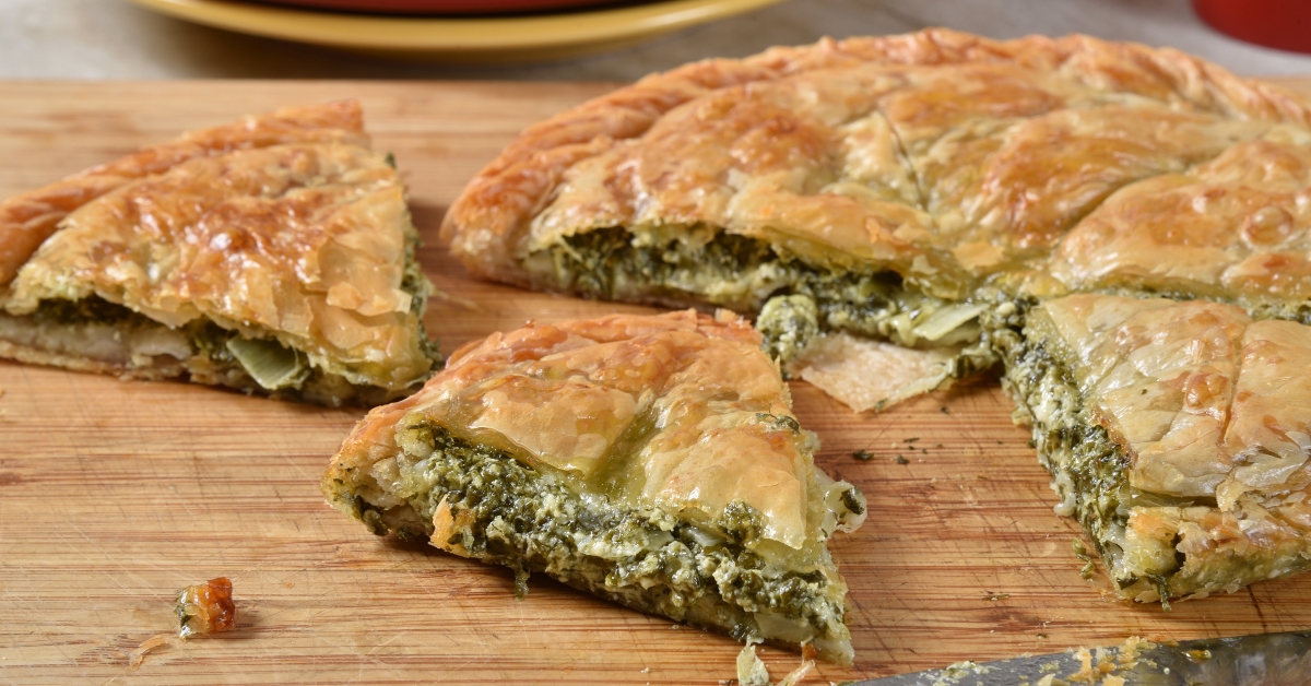 gourmet spanakopita