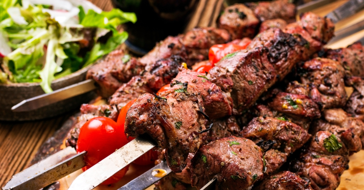 lamb kebab
