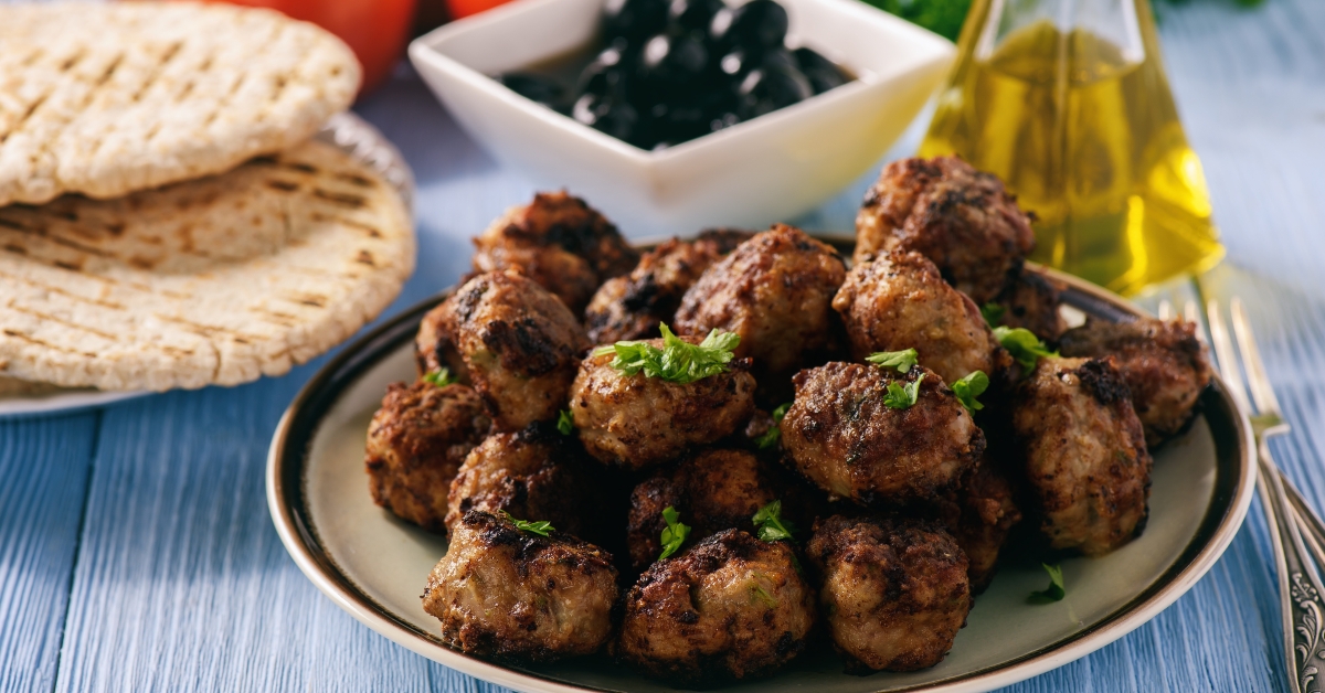 greek meatbalss keftedes