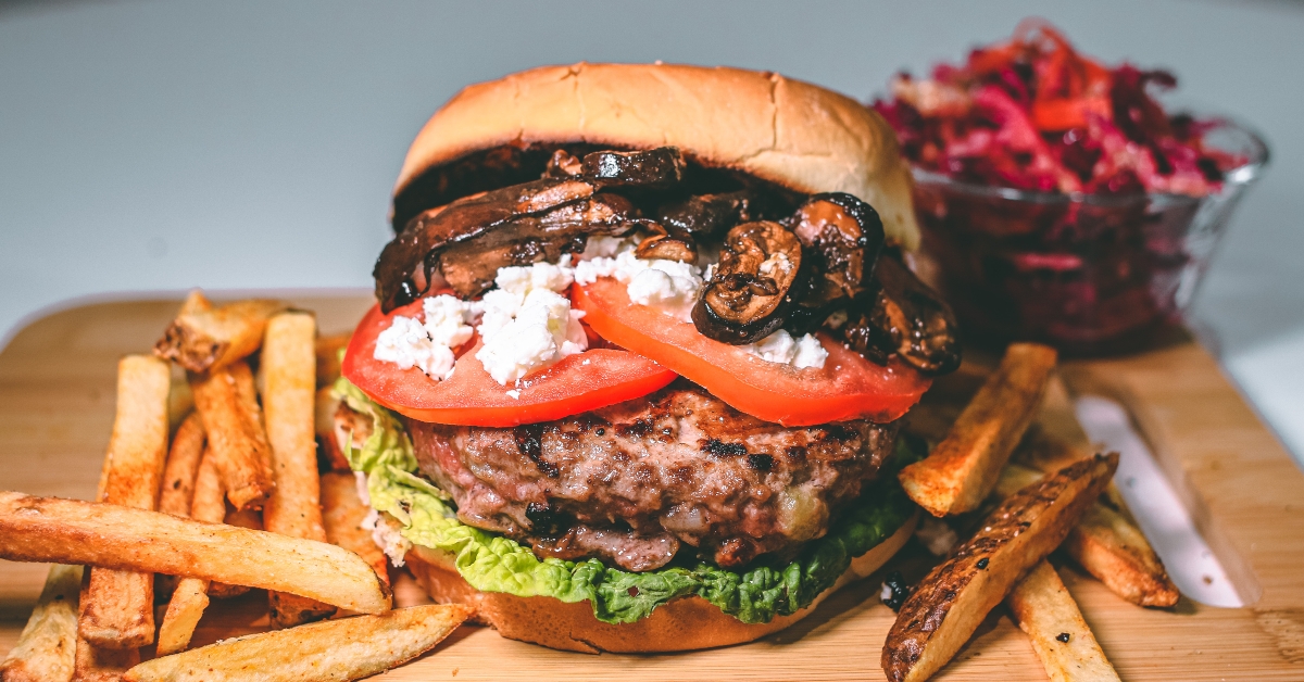 lamb burger