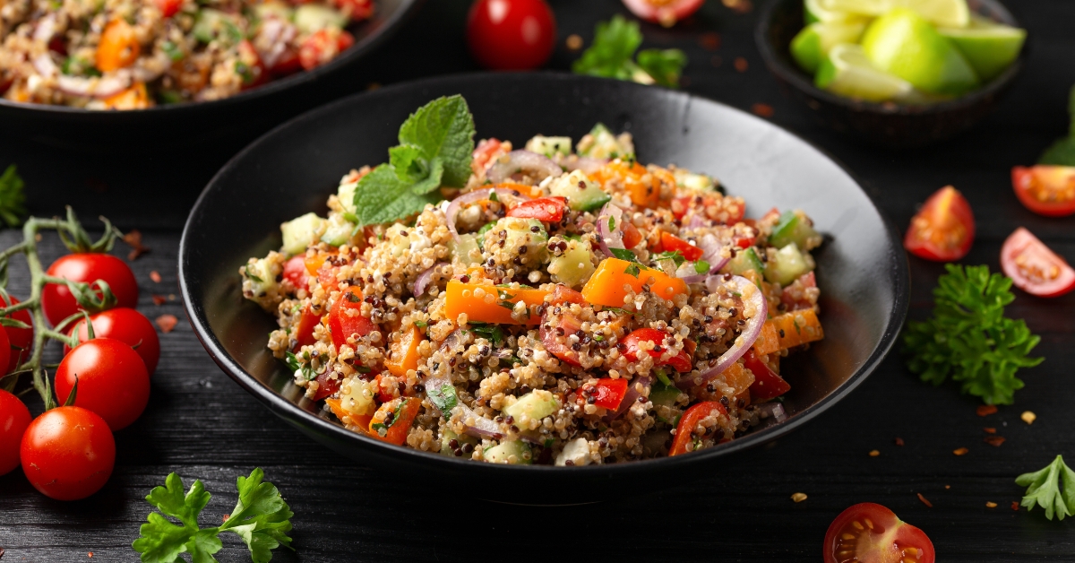 quinoa tabbouleh salad 