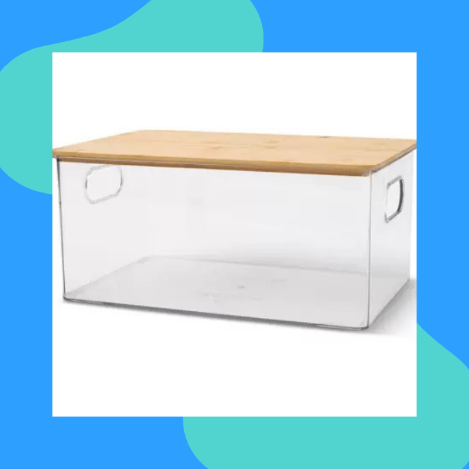 Bamboo fridge organizer
