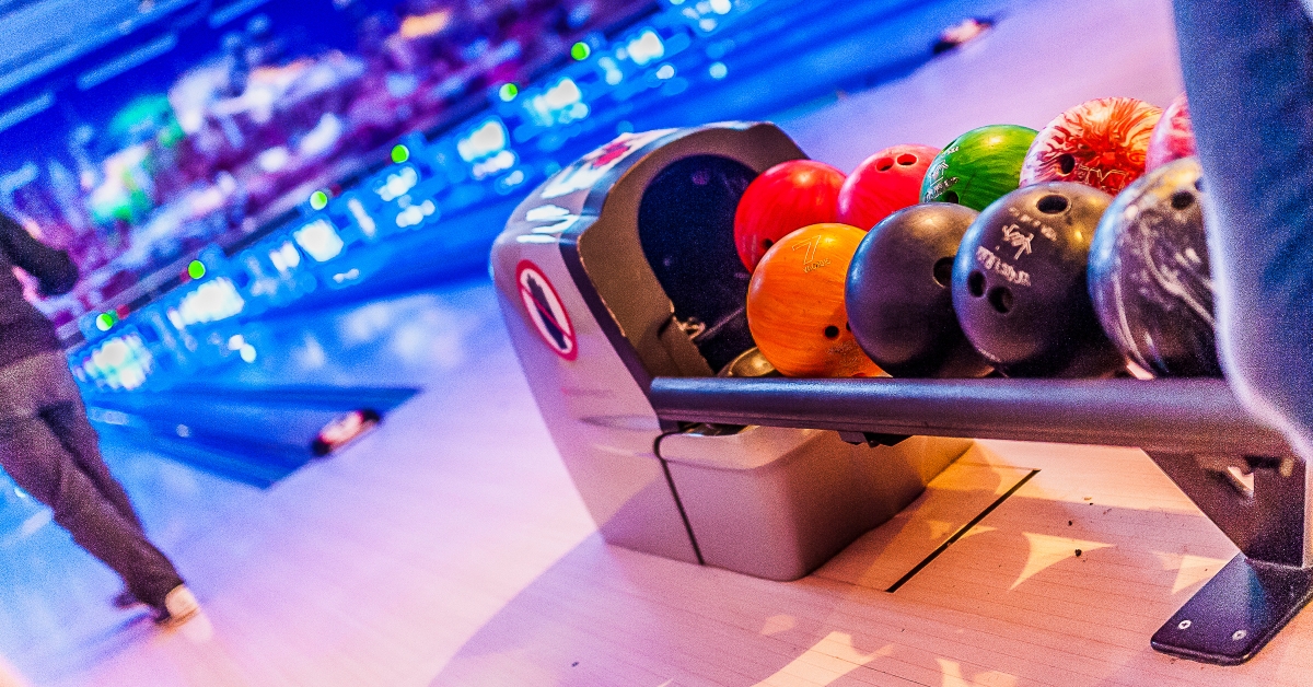 various bowling balls