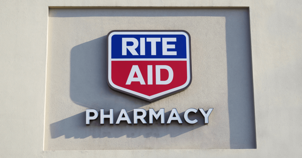 Rite Aid Pharmacy Exterior sign
