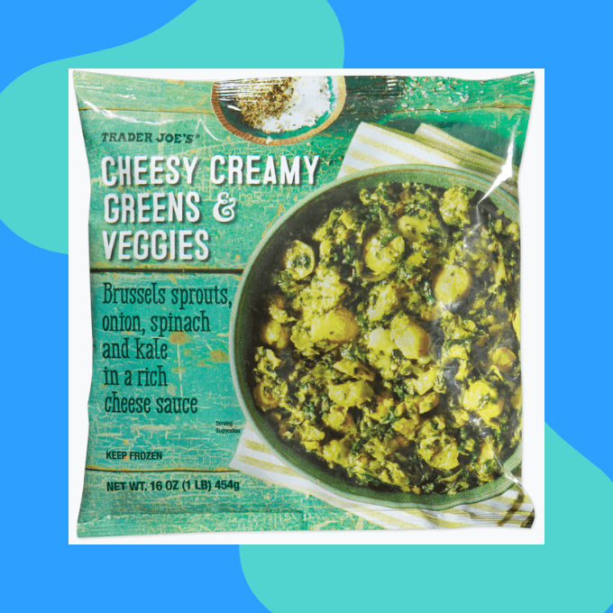 Cheesy creamy greens