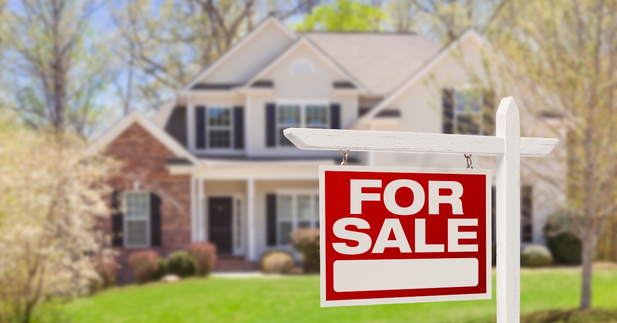 home for sale sign