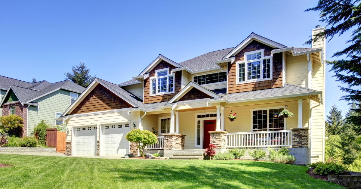 large american house