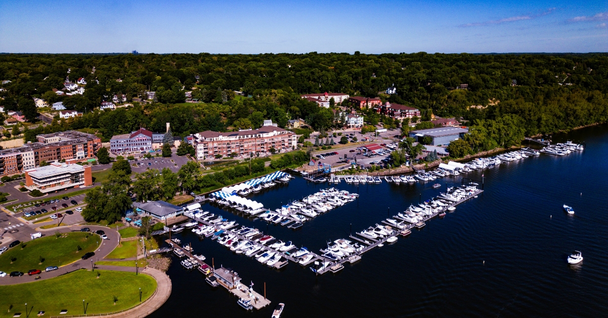Croix River in Stillwater, Minnesota