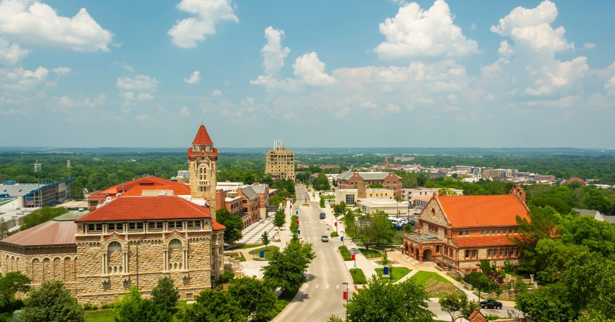 University of Kansas in Lawrence Kansas 