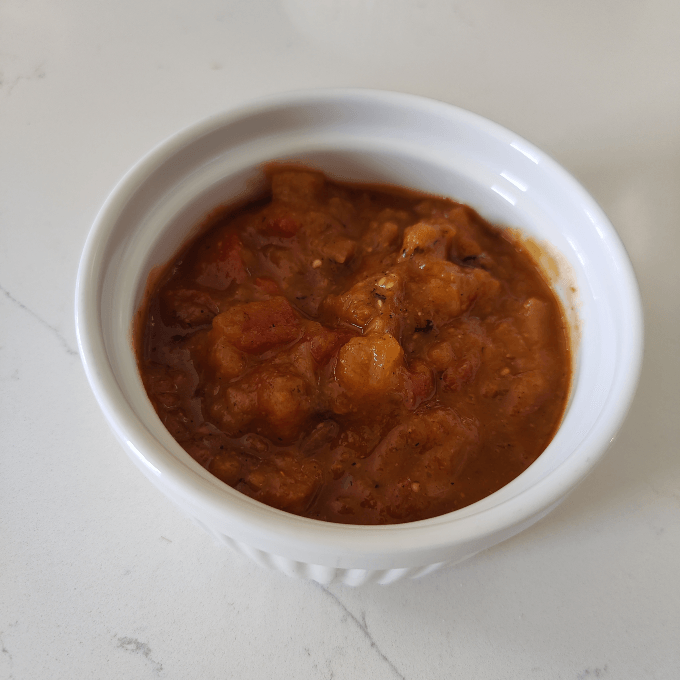 Bowl of Fall Harvest Salsa