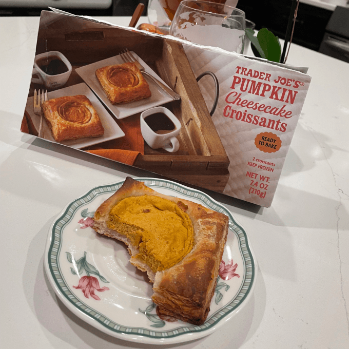 Pumpkin Cheesecake Croissants