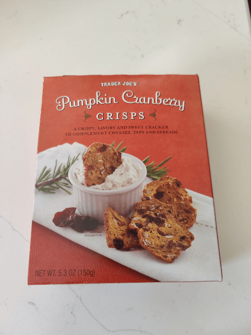 Pumpkin Cranberry Crisps