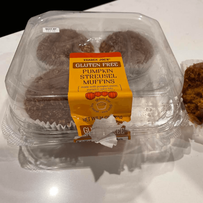 Gluten-Free Pumpkin Streusel Muffins