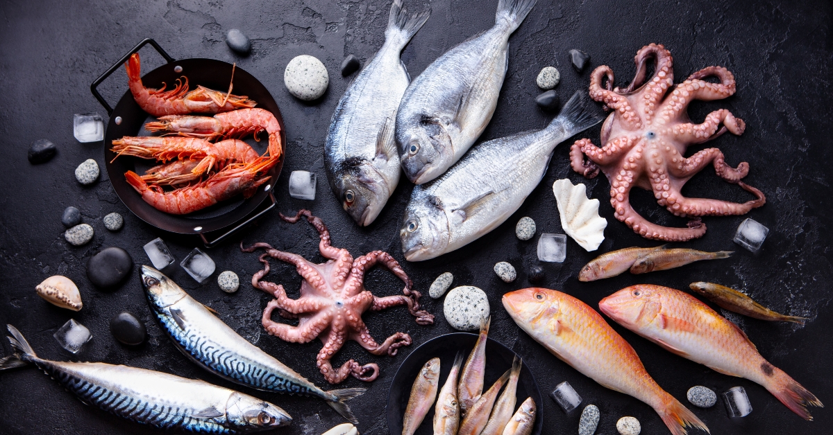seafood assortment