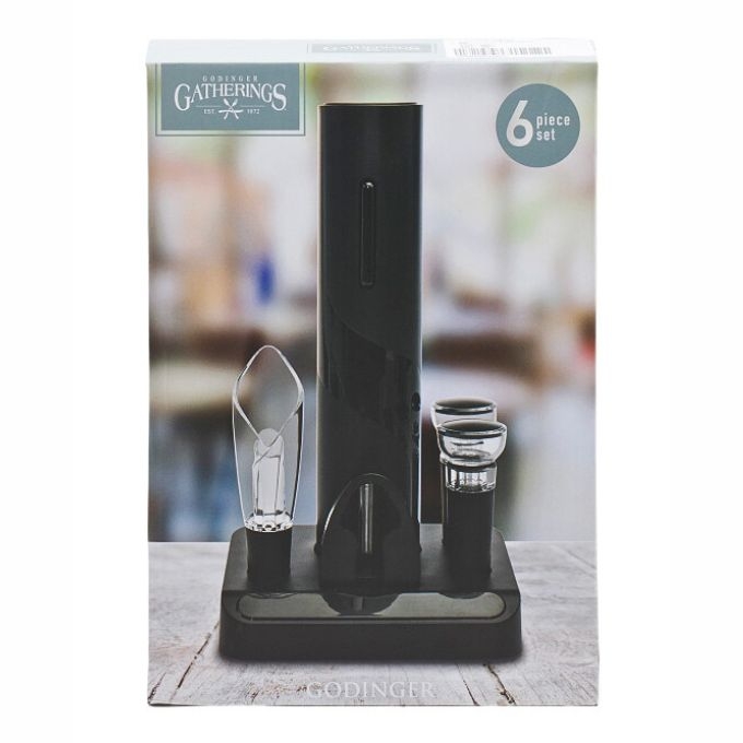 Godinger Electronic Bottle Opener Set