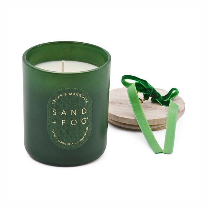 Sand and Fog Cedar Magnolia Scented Candle