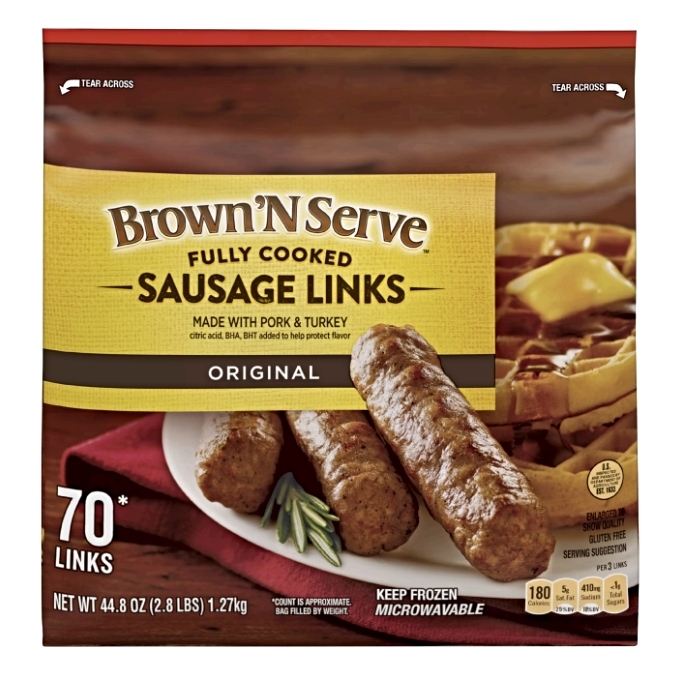 banquet brown 'n serve sausage links