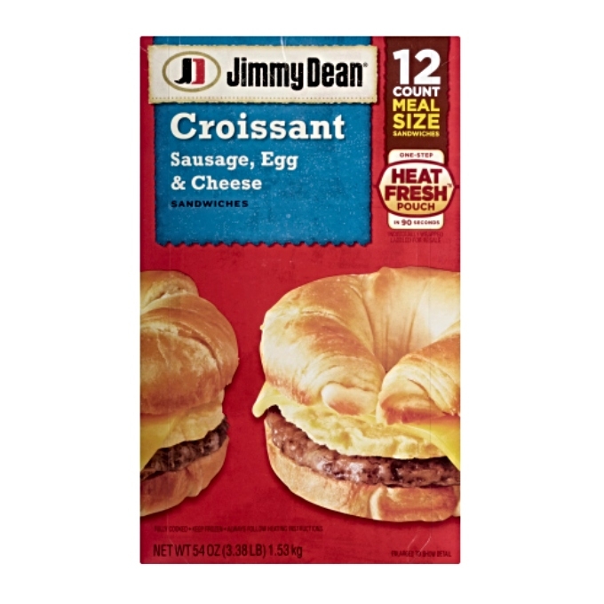cheese croissant sandwiches