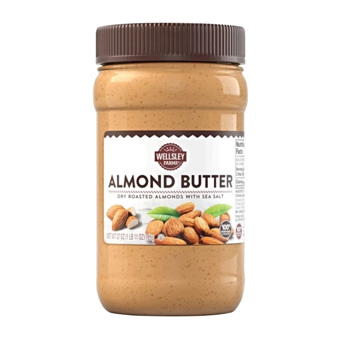 wellsley farms almond butter with sea salt