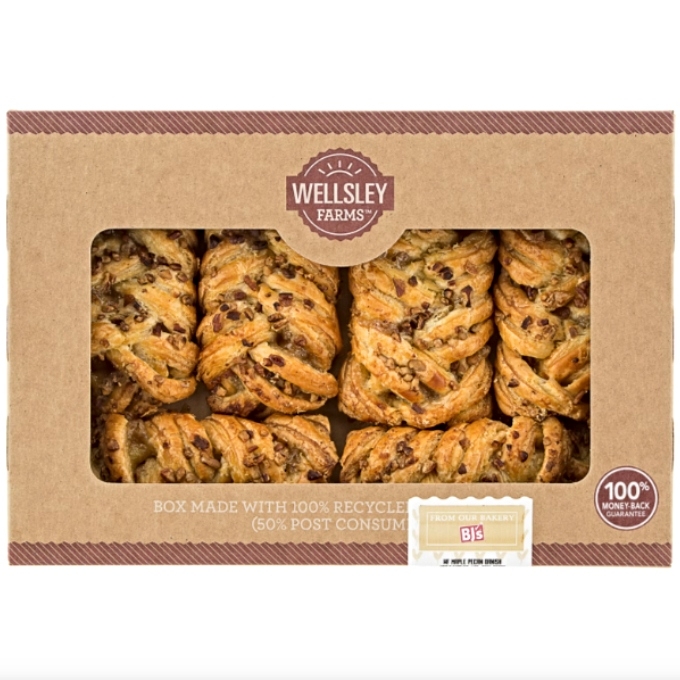 maple pecan danish box