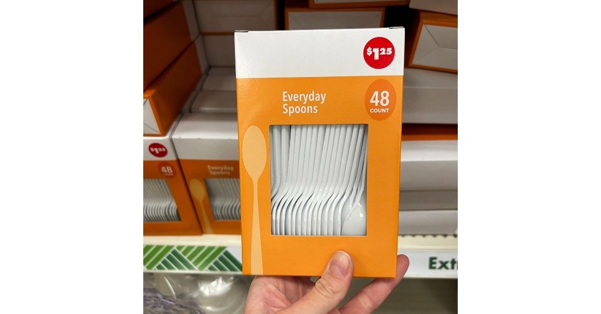 everyday plastic spoons