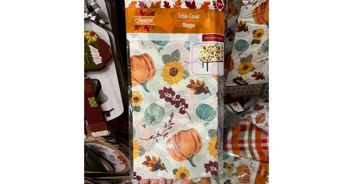 seasonal table cover