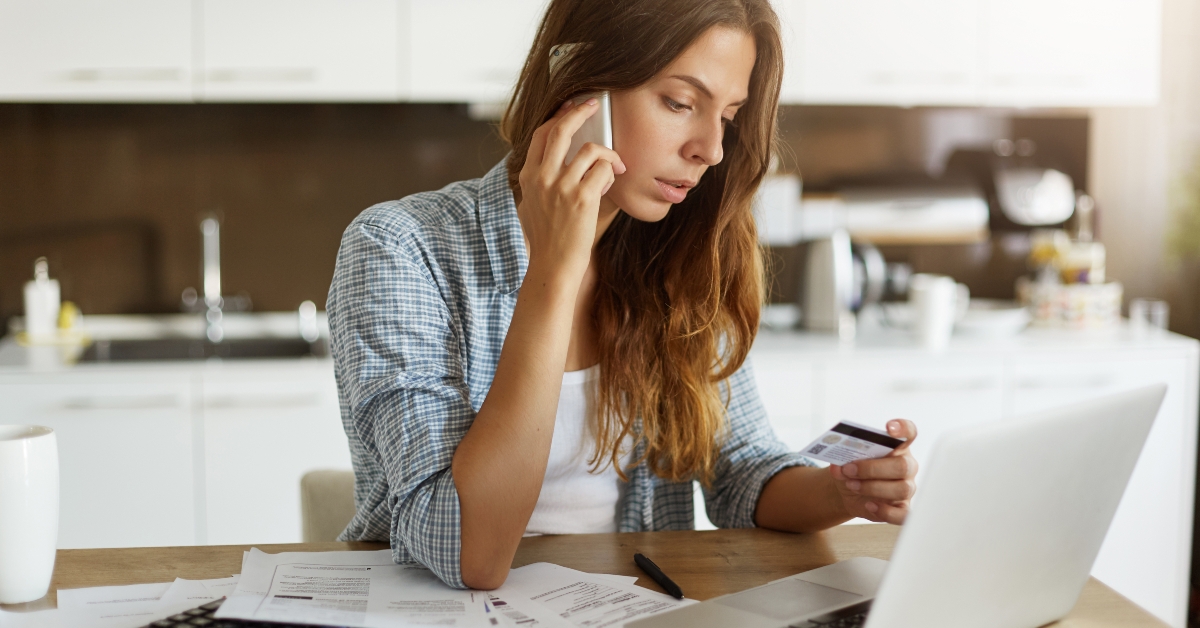 calling bank using cell phone