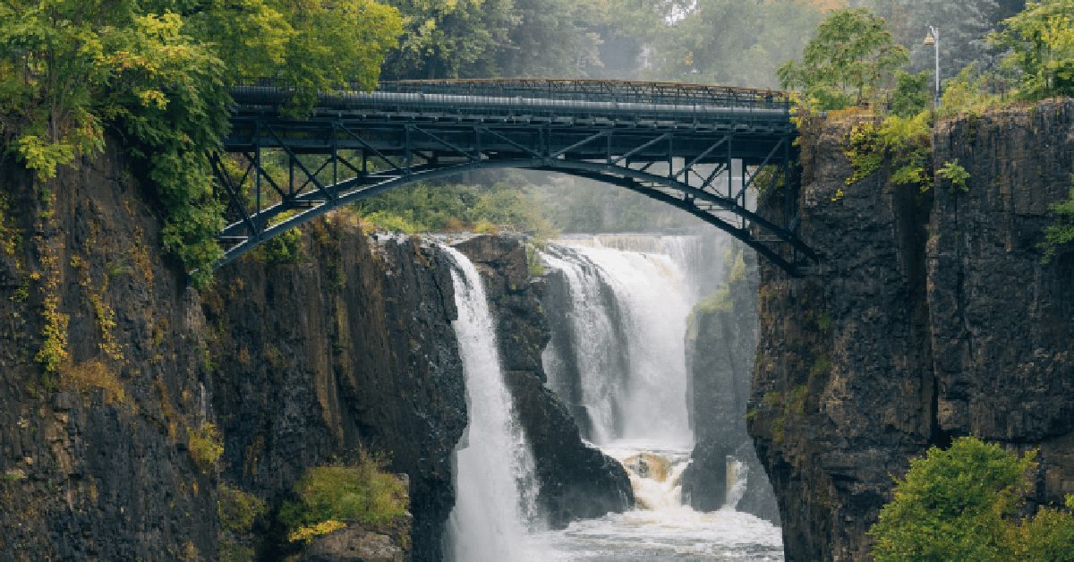 The Great Falls of the Passaic River in Paterson, New Jersey