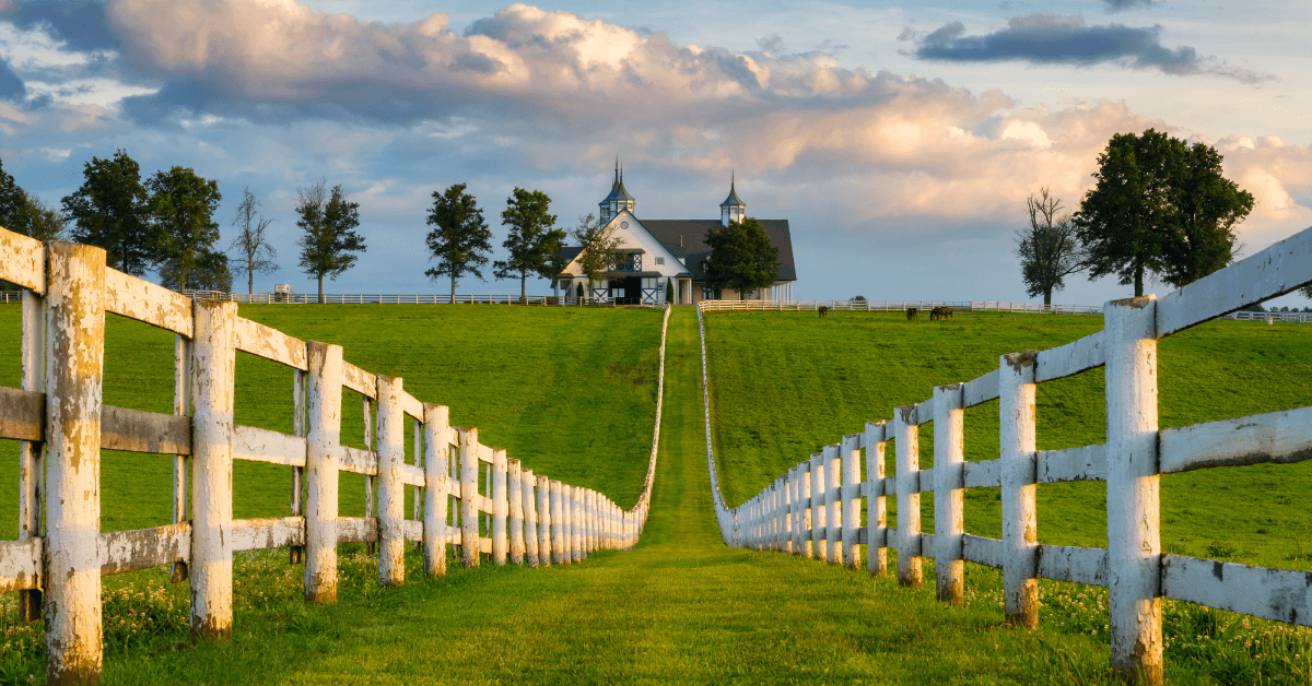 Scenic house in Lexington, Kentucky