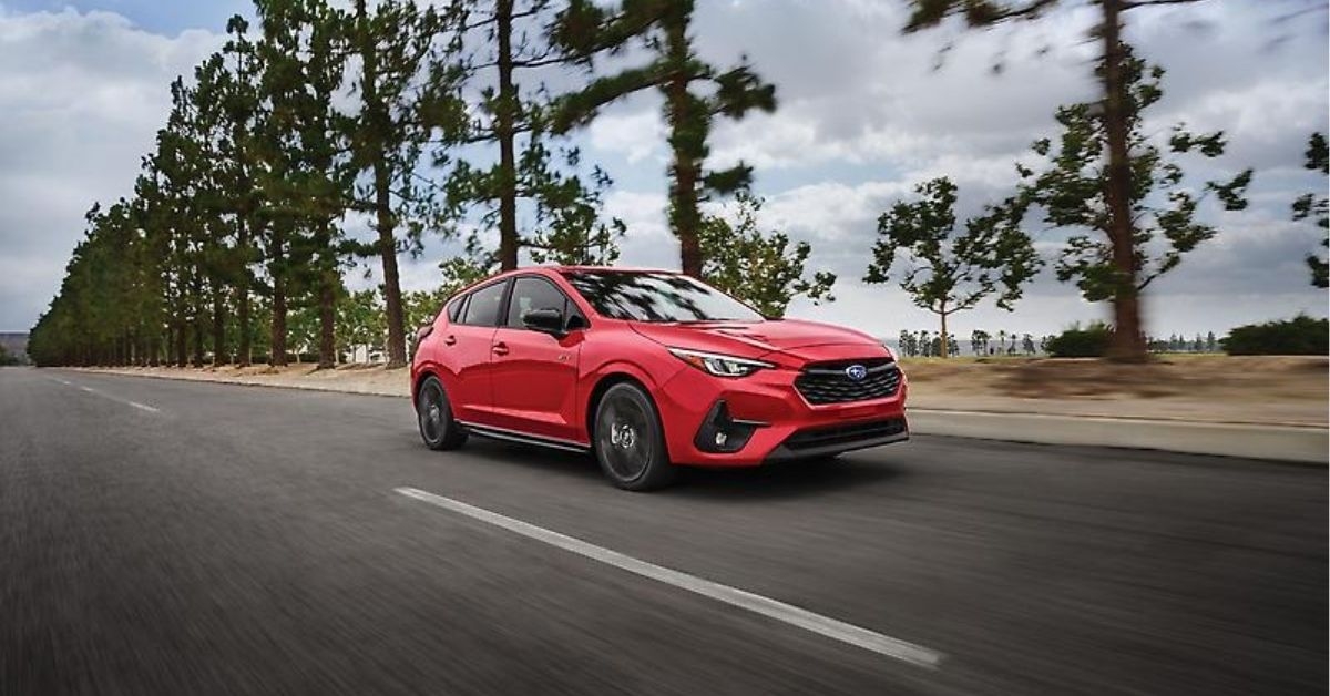 A Subaru Impreza 2025