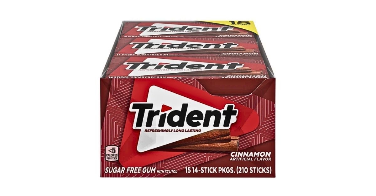 trident cinnamon gum