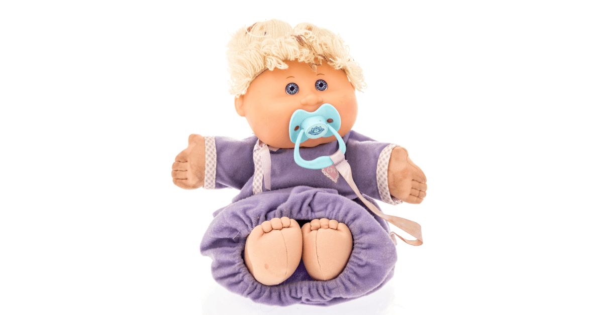 Old cabbage patch doll