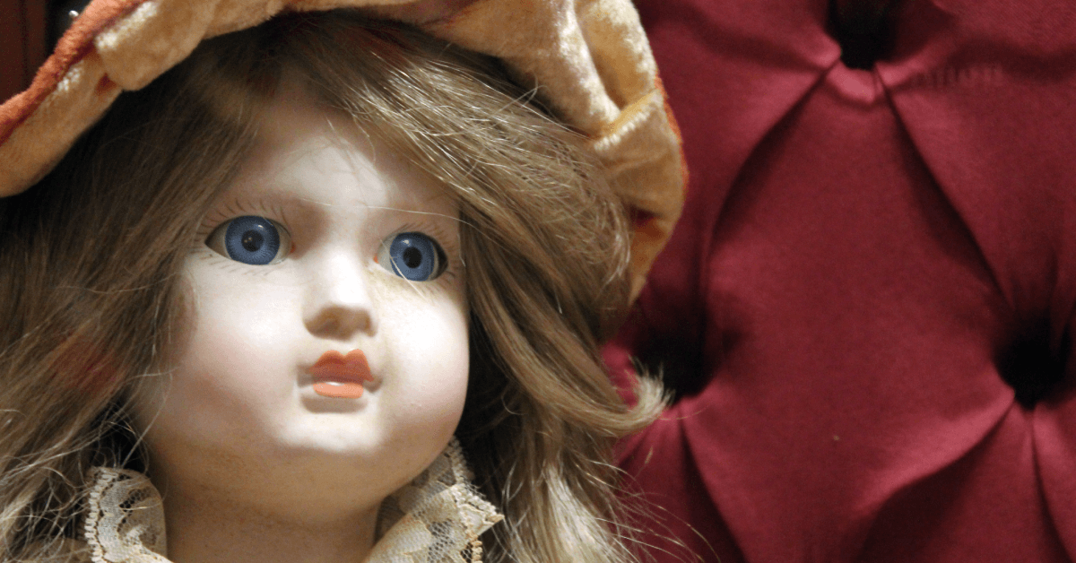 Ceramic doll