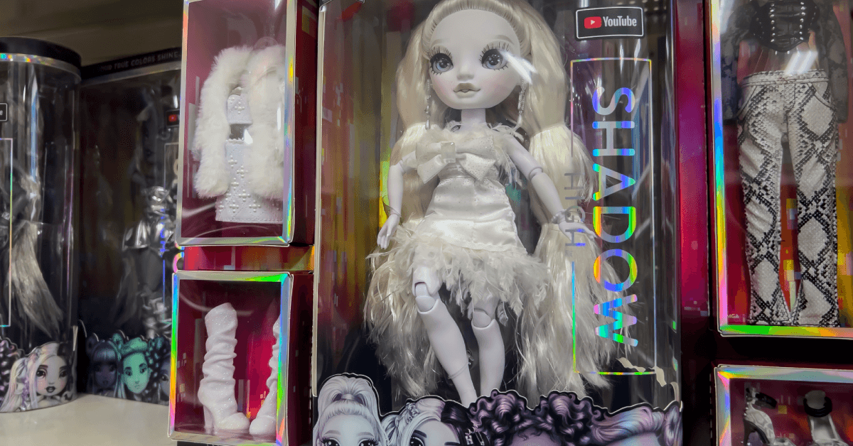 Doll for sale in store