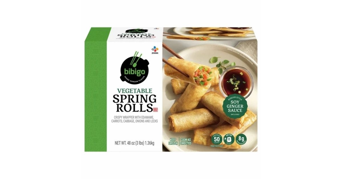 bibigo vegetable spring rolls
