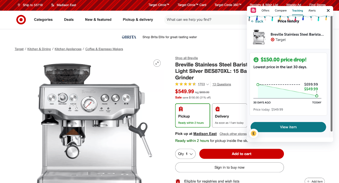 Ibotta Price Tracking
