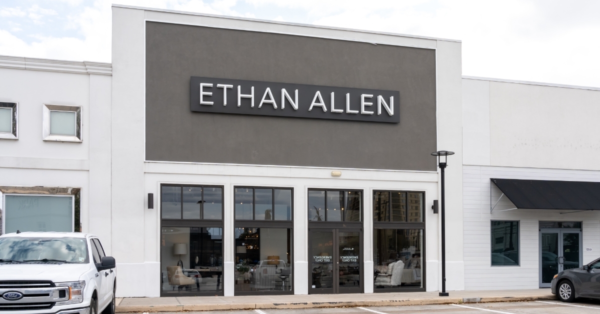 Ethan Allen store in Houston Texas