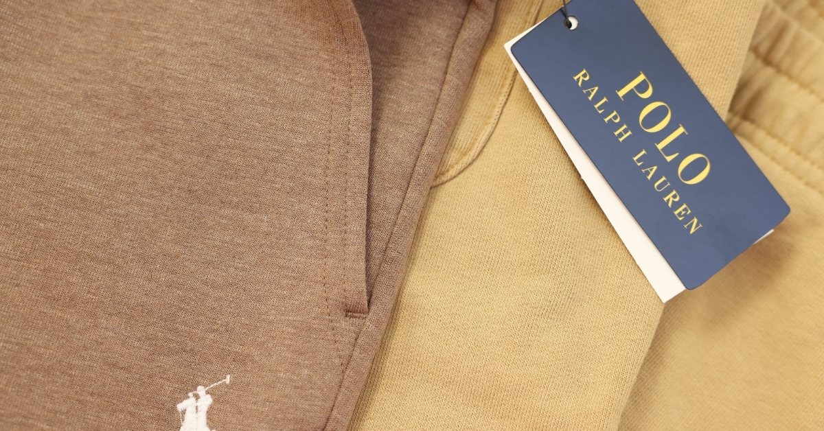 Polo Ralph Lauren clothing tag on garment