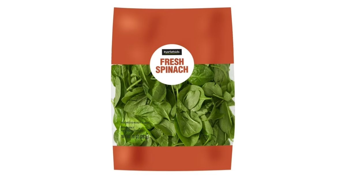 walmart marketside fresh spinach