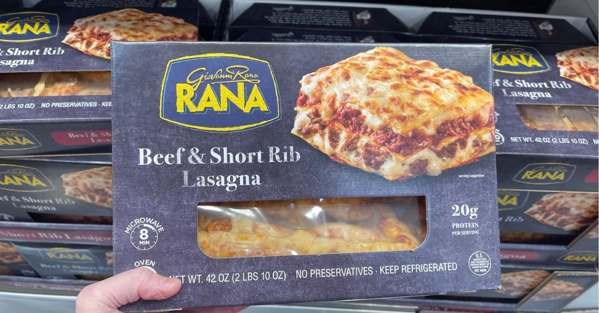 Beef and short rib lasagna