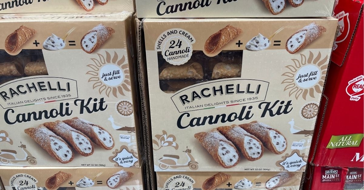 Costco rachelli cannoli kit