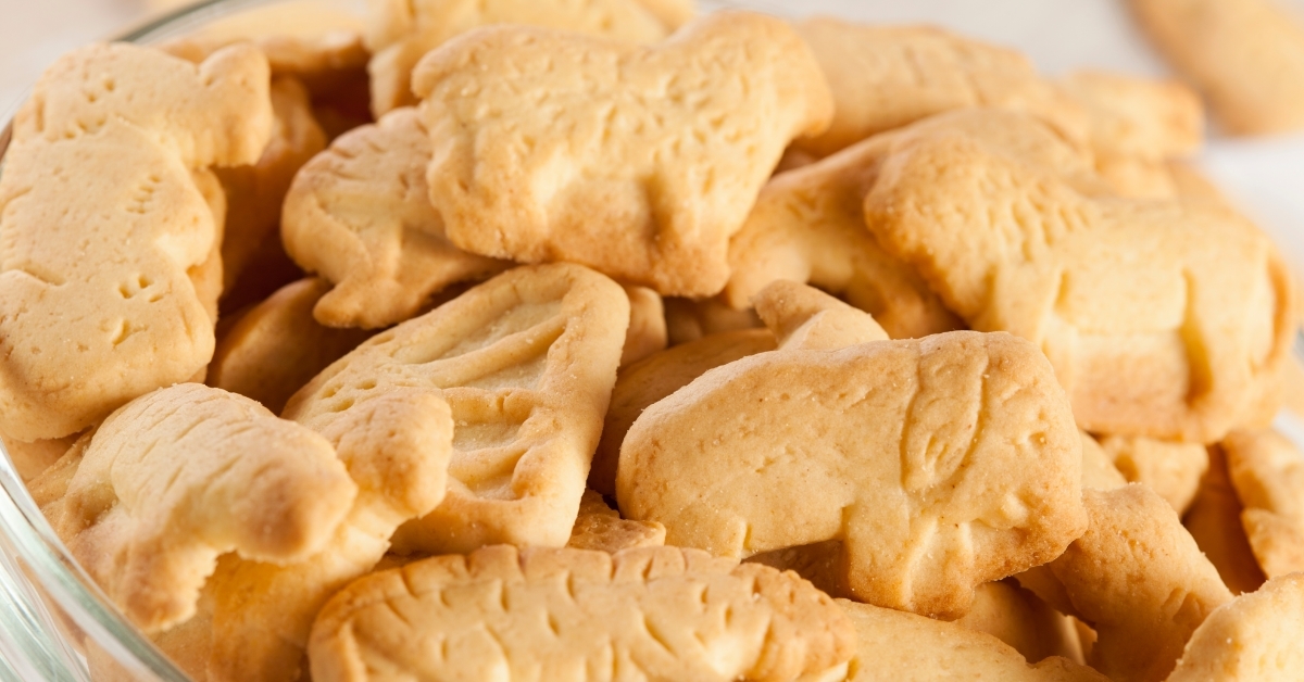Crunchy Lemon Animal Cracker Cookies