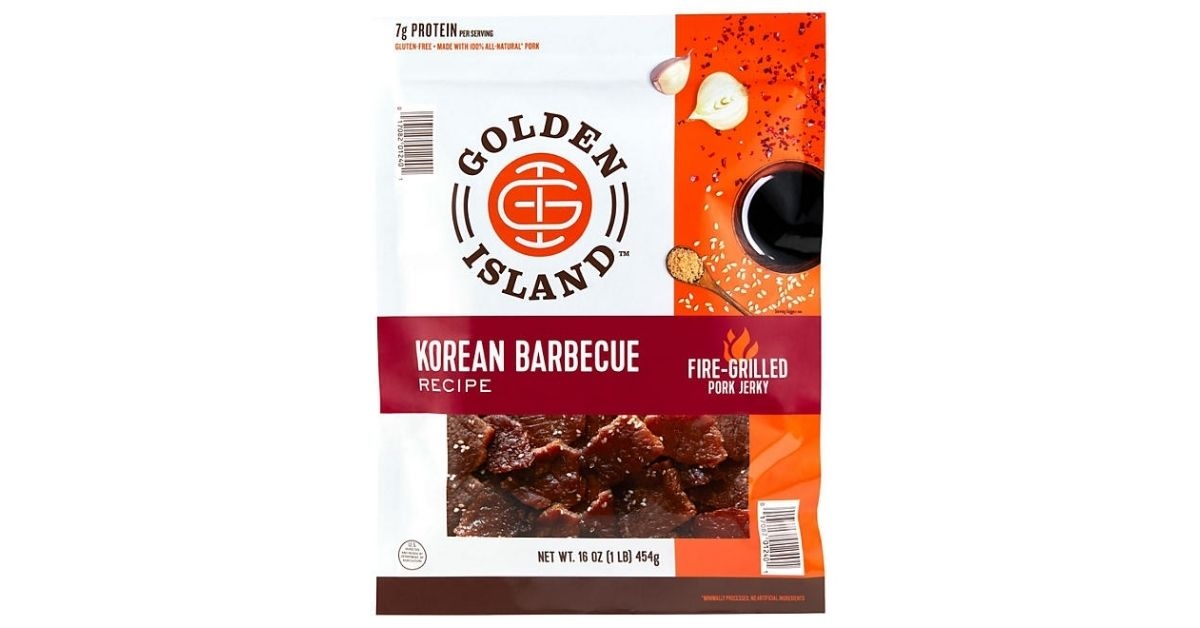 Korean barbecue pork jerky
