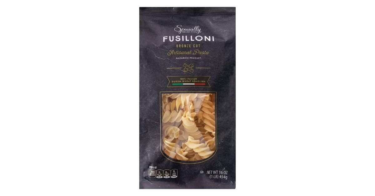 aldi specially selected artisanal fusilloni